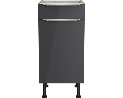 Unterschrank mit zwei Schubladen und Füßen