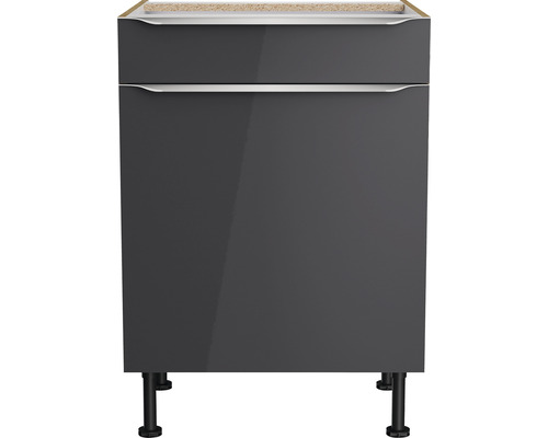 Unterschrank mit Schublade und Füßen