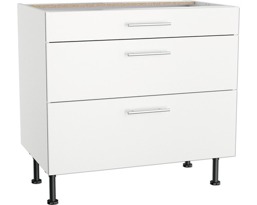 Bengt932 Schubladenunterschrank | 90 HORNBACH BxTxH Optifit x x 58,4