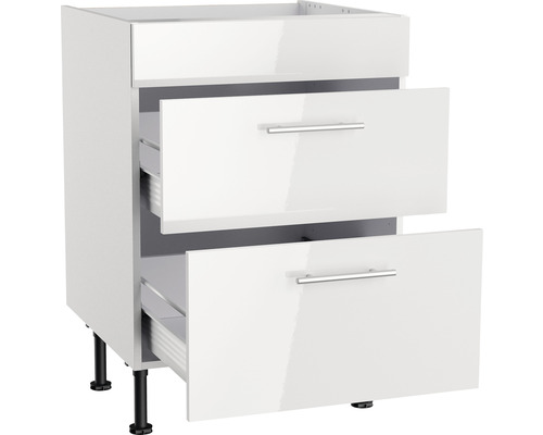Küchenunterschrank mit zwei Schubladen