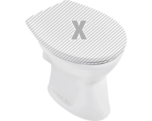 Villeroy & Boch Stand-WC O.novo Flachspüler offener Spülrand weiß glänzend ohne WC-Sitz 7619R001