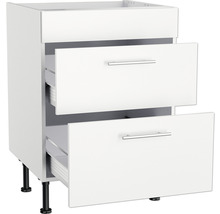 Küchenunterschrank mit zwei Schubladen