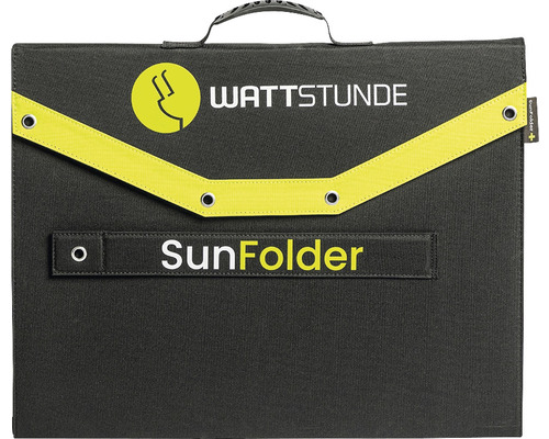 Wattstunde SunFolder Solarmodul im zusammengeklappten Zustand