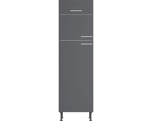 Hochschrank mit Schublade und Füßen