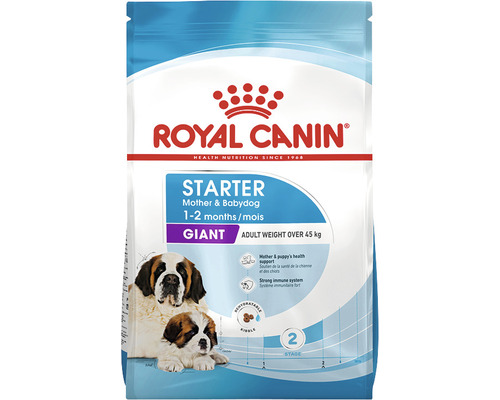 Hundefutter trocken ROYAL CANIN Giant Starter für tragende Hündin und Welpen sehr großer Rassen 15 kg