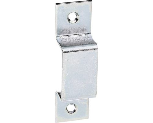 Schlaufe für Riegel 30 x 73 mm galv. verzinkt, dickschichtpassiviert Rohrschelle aus Metall mit Befestigungslöchern