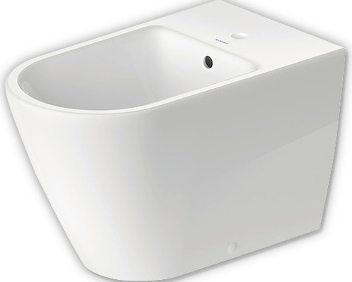 DURAVIT Bidet D-Neo bodenstehend weiß glänzend ohne Beschichtung 2294100000 Weißes wandhängendes Bidet für das Badezimmer