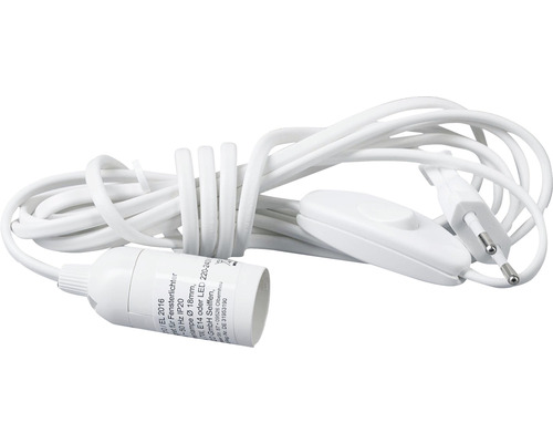 Beleuchtung für Herrnhuter Weihnachtsstern Lampenfassung mit Schalter und Stecker
