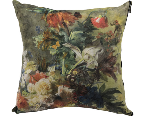 Dekokissen mit Blumenmuster