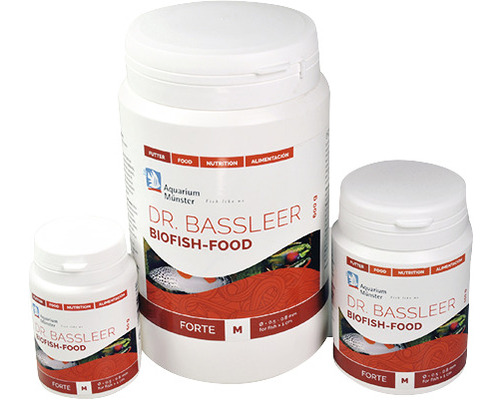 Aquarium Münster Dr. Bassleer Biofish Food Forte L 150 g ⌀ 0,8 - 1,2 mm, Immunstärkungsfutter Aquarium Münster Dr. Bassleer Biofish Food Forte L 150 g ⌀ 0,8 - 1,2 mm, Immunstärkungsfutter