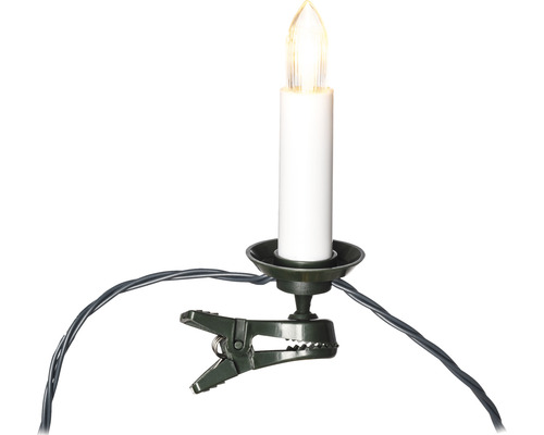 Kabellose LED Christbaumkerze mit Clip