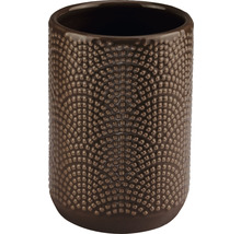 Zahnputzbecher aus Keramik mit Noppenstruktur