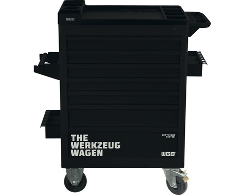 Werkstattwagen Einbauschrank Werkbank WGB schwarz 670 x 970