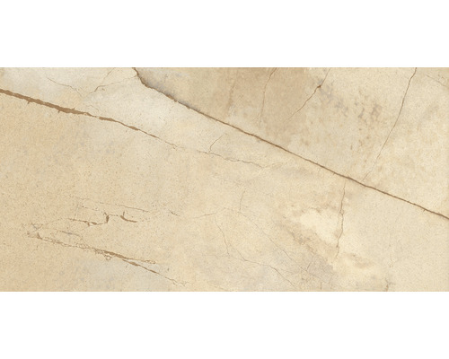 Feinsteinzeug Terrassenplatte Serrenti beige rektifizierte Kante 120 x 60 x 2 cm