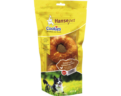 Hundesnack Cookies Donut 2er Huhn ca. 220 g