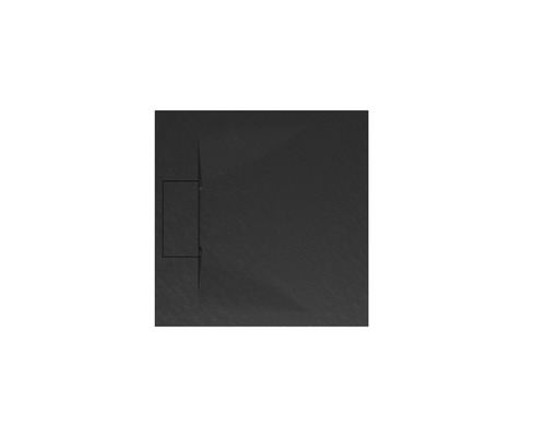Duschwanne SCHULTE ExpressPlus DWM-Tec 80 x 80 x 3.2 cm anthrazit matt strukturiert EP20180 57