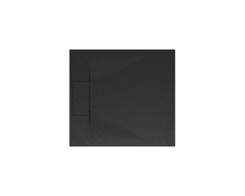 Duschwanne SCHULTE DWM-Tec ExpressPlus 80 x 90 x 3.2 cm anthrazit matt strukturiert EP2018090 57