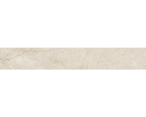 Sockel Wells cream matt 9x60cm