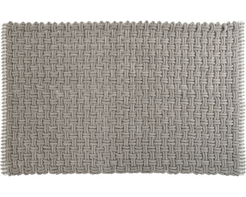 Spirella Canevara 50x80 Cm – Tappeto Da Bagno In Cotone Rosso Con Fondo Antiscivolo, Collezione Savon De Marseille