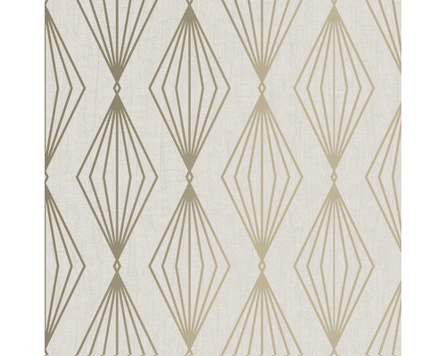 Vliestapete 111309 Jewel Marquise Geometrisch beige