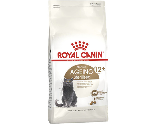Trockenfutter Katze, ROYAL CANIN FHN Sterilised 12+, 2 kg Royal Canin Senior Ageing 12 Plus Sterilised Katzenfutter