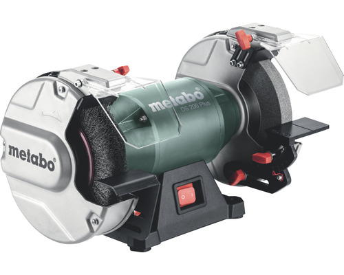 Doppelschleifmaschine Metabo DS 200 Plus mit Normalkorund Schleifscheiben 36 P und 60 N Doppelschleifmaschine Metabo DS 200 Plus mit Normalkorund Schleifscheiben 36 P und 60 N