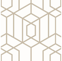 Tapete mit geometrischen Linienmuster