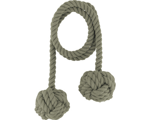 Dekorativer Seil-Türstopper mit Knoten