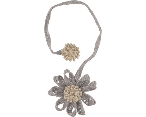 Dekorativer Vorhanghalter mit Blumenmuster aus Textil
