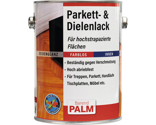 Barend Palm Parkett-Dielenlack transparent 2,5 l