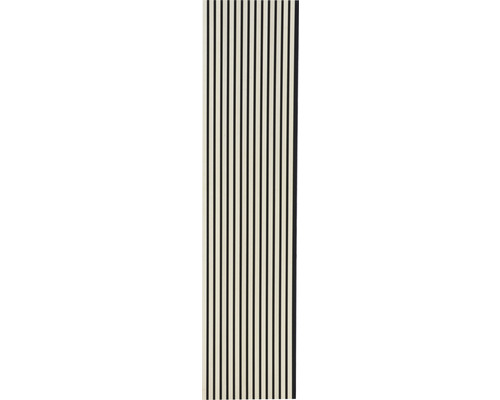 Dekorplatte mit vertikalem Streifenmuster zur Wandgestaltung