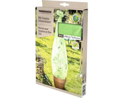 Öko-Tomaten-Folienschlauch Windhager 5 x 0,75 m