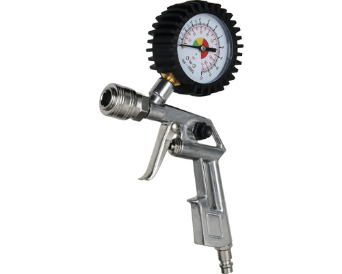 Reifenfüllpistole mit Manometer Luftdruckprüfer Bradas STG05