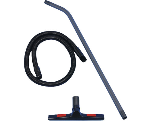 Reinigungs-Set TASKI Wet Vacuum Cleaning Set Standard für Nass- und Trockensauger vacumat 12, 22, 22T, 44T inkl. Saugschlauch, Saugstange und Kunststoffdüse mit Starrlamellen Staubsauger Zubehörset mit Schlauch, Saugrohr und Düse