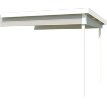 Carport aus Holz mit Flachdach