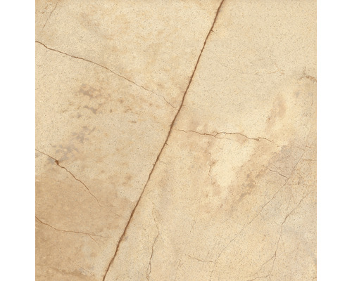 Feinsteinzeug Terrassenplatte Serrenti beige rektifizierte Kante 60 x 60 x 2 cm