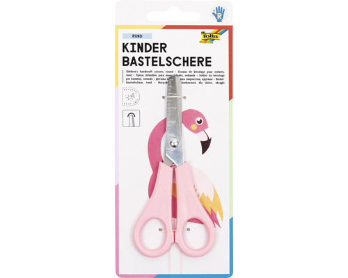 Kinder Bastelschere mit abgerundeten Klingen in Verpackung