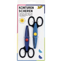 Konturenscheren, zwei Stück