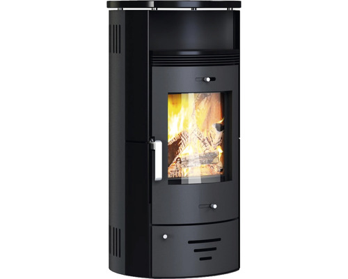 Kaminofen mit Holzfeuer
