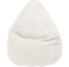 Sitzsack Sitting Point Beanbag Woolly XXL ca. 300 Liter natur beige 80x130 cm
