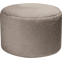 Runder Hocker mit Stoffbezug