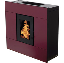 Pelletofen Natalia Stahl bordeaux 8 kW