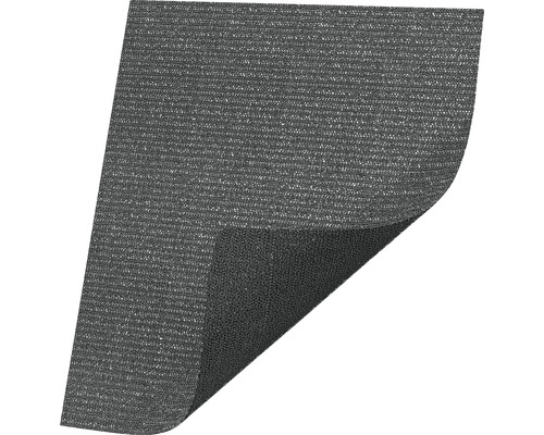 Kofferraum- und Schmutzfangmatte anthrazit 80x100 cm Graue Fußmatte mit gerolltem Eck
