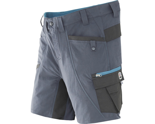 Graue Arbeitsshorts mit mehreren Taschen