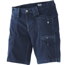 Blaue Arbeitsshorts mit mehreren Taschen
