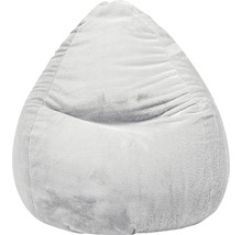 Grauer Sitzsack