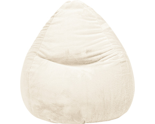 Sitzsack Sitting Point Beanbag Softy XXL ca. 300 Liter natur beige 80x130 cm Sitzsack