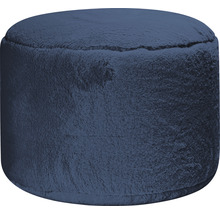 Runder Pouf mit Stoffbezug