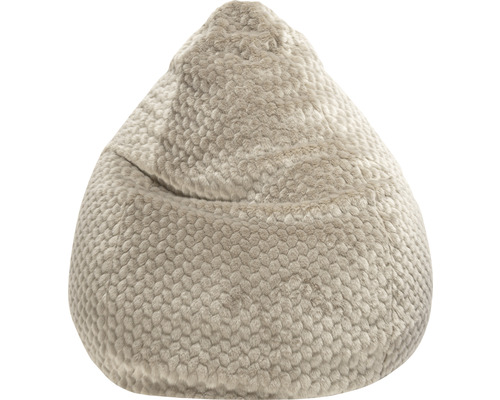 Sitzsack Sitting Point Beanbag Mink XXL ca. 300 Liter taupe braun 80x130 cm Sitzsack aus Stoff