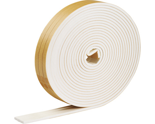 Rolle Dichtungsband aus Schaumstoff mit Klebeschicht